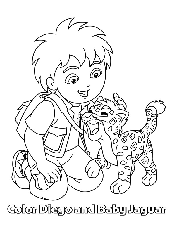 Diego With Jaguar