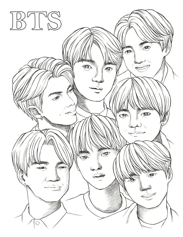 BTS Funny Draw