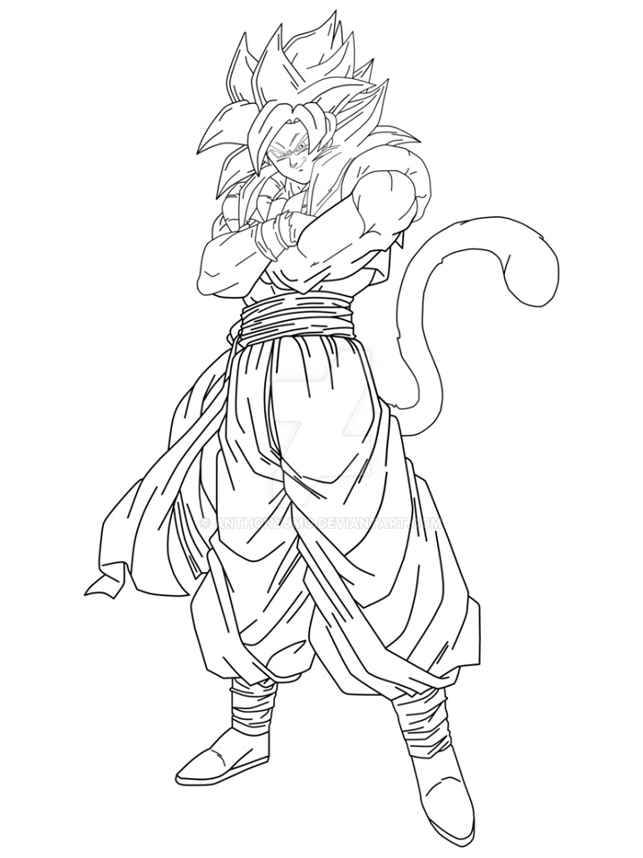 Genial SSJ4 Gogeta