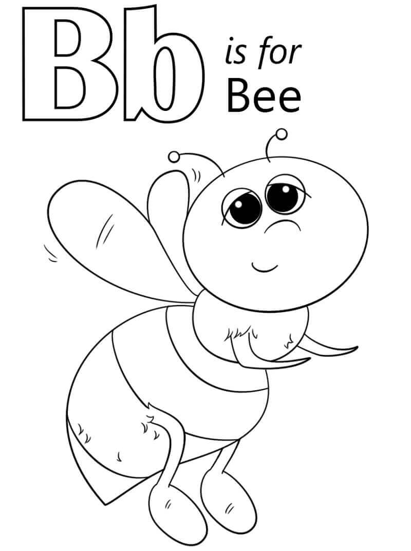 Abeja, Letra b