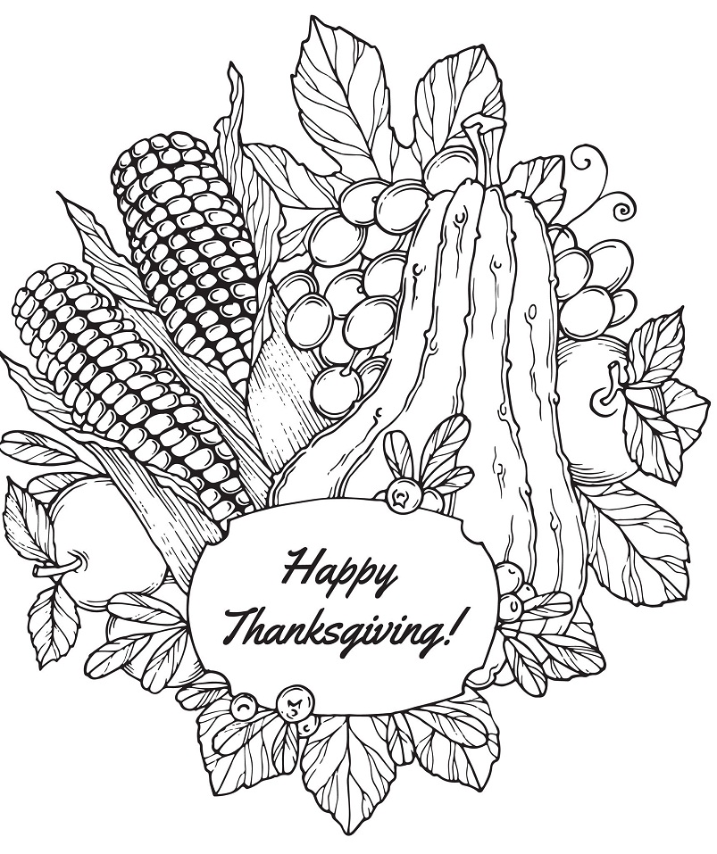 Acción de Gracias con Verduras