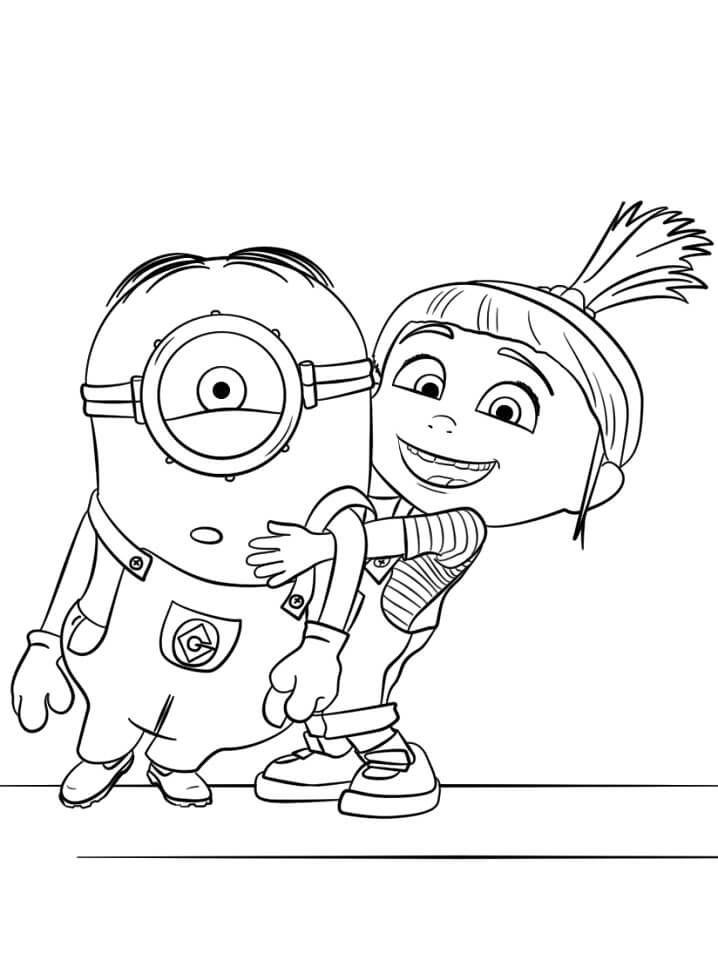 Agnes Gru Y Minion