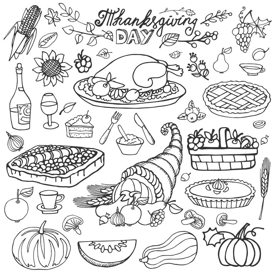 Alimentos para Acción de Gracias