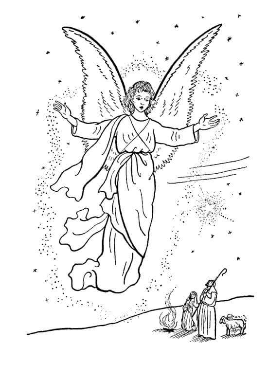 Ángel de Navidad
