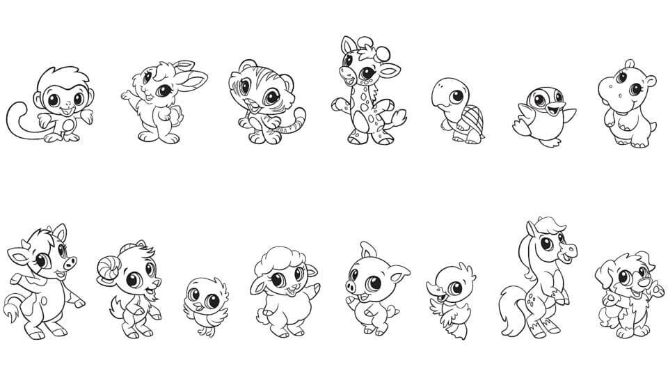 Animales Chibi