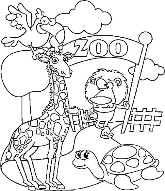 Animales Divertidos en el Zoológico