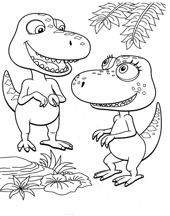 Tren De Dinosaurios