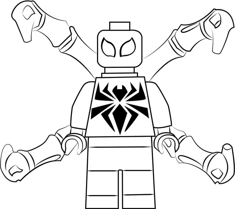 Araña de hierro Lego