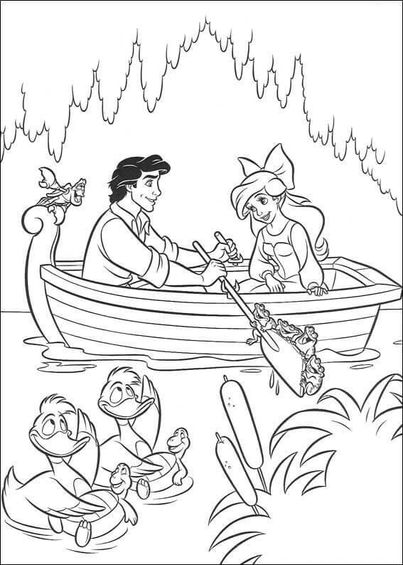 Ariel y Eric Navegando