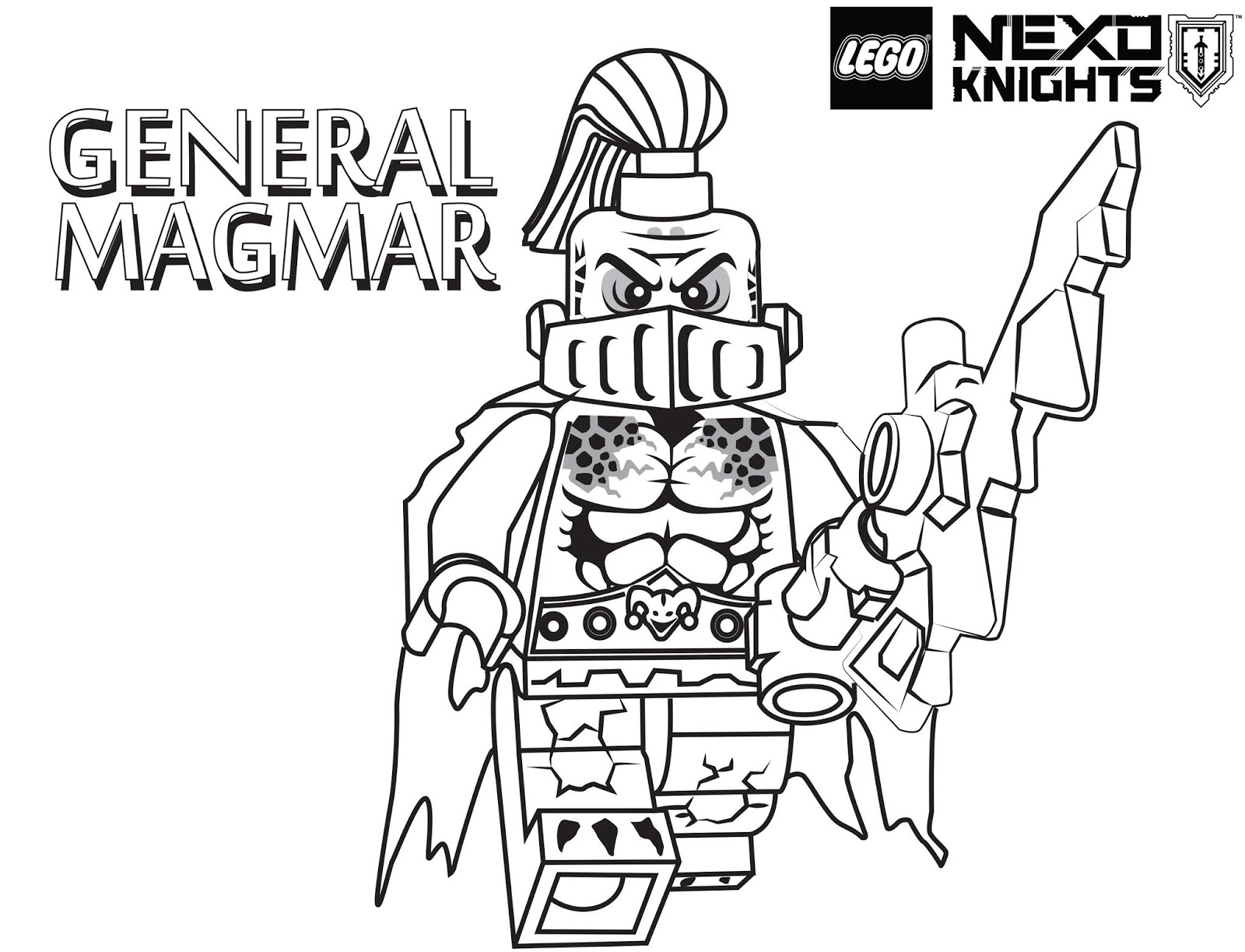Aterrador General Magmar Caballero