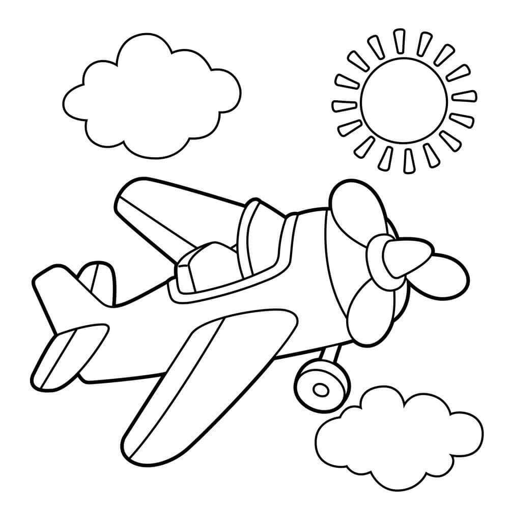 Avión de Hélice
