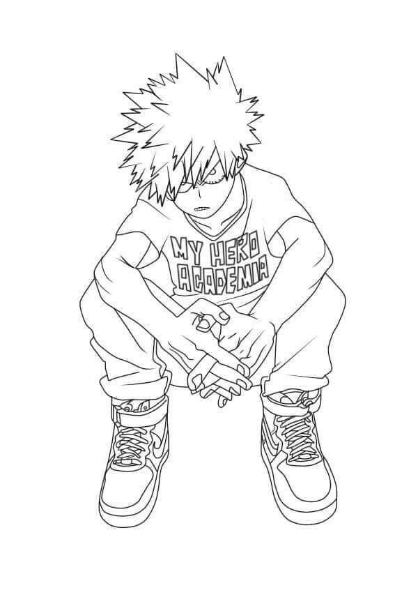 Bakugo Sentado