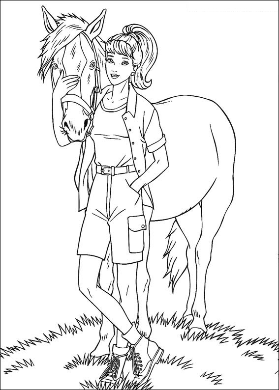 Barbie Con Caballo