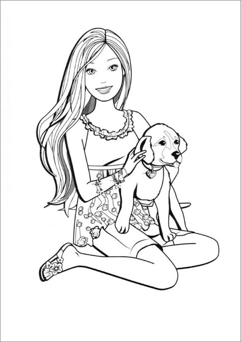 Barbie con Perro