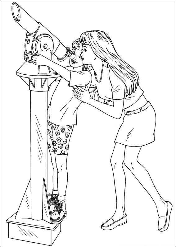 Barbie Y Stacie Mirando Estrellas