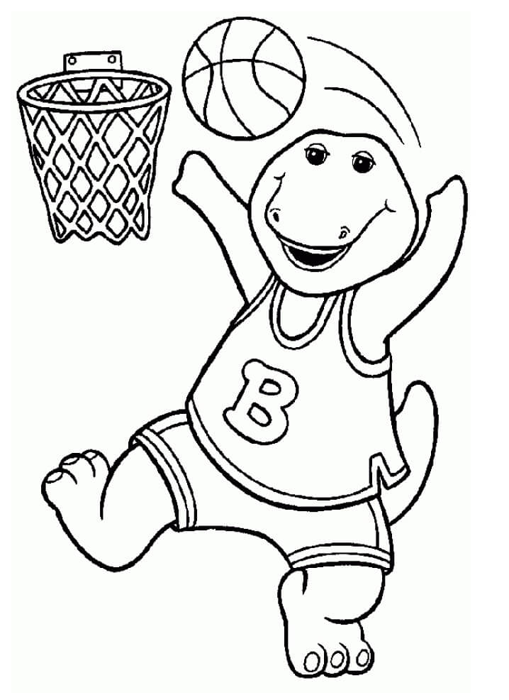 Barney Juega Baloncesto