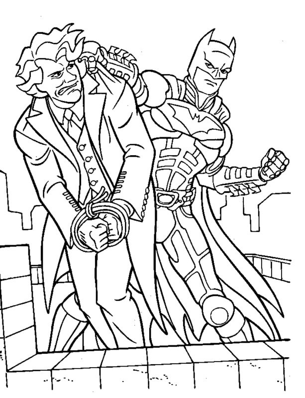 Batman Atrapa al Guasón