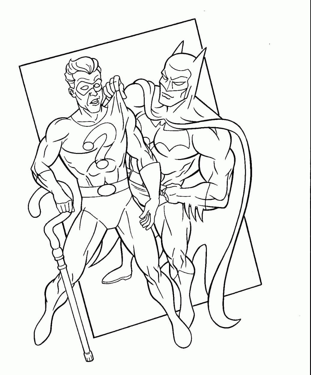 Batman atrapa Enemigos