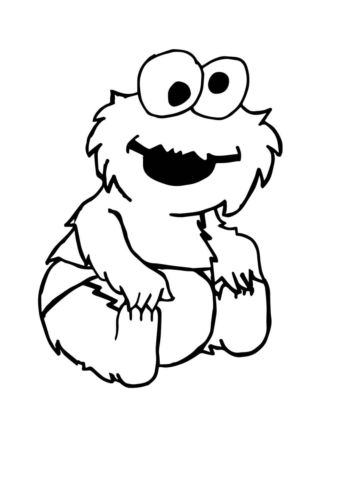 Bebé, Monstruo De Las Galletas