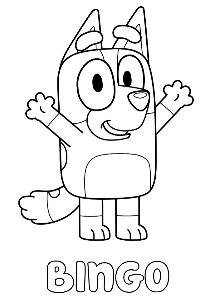 Bingo Heeler de Bluey