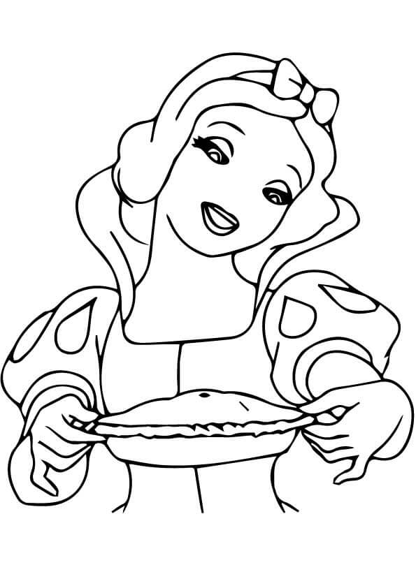 Blancanieves con Comida