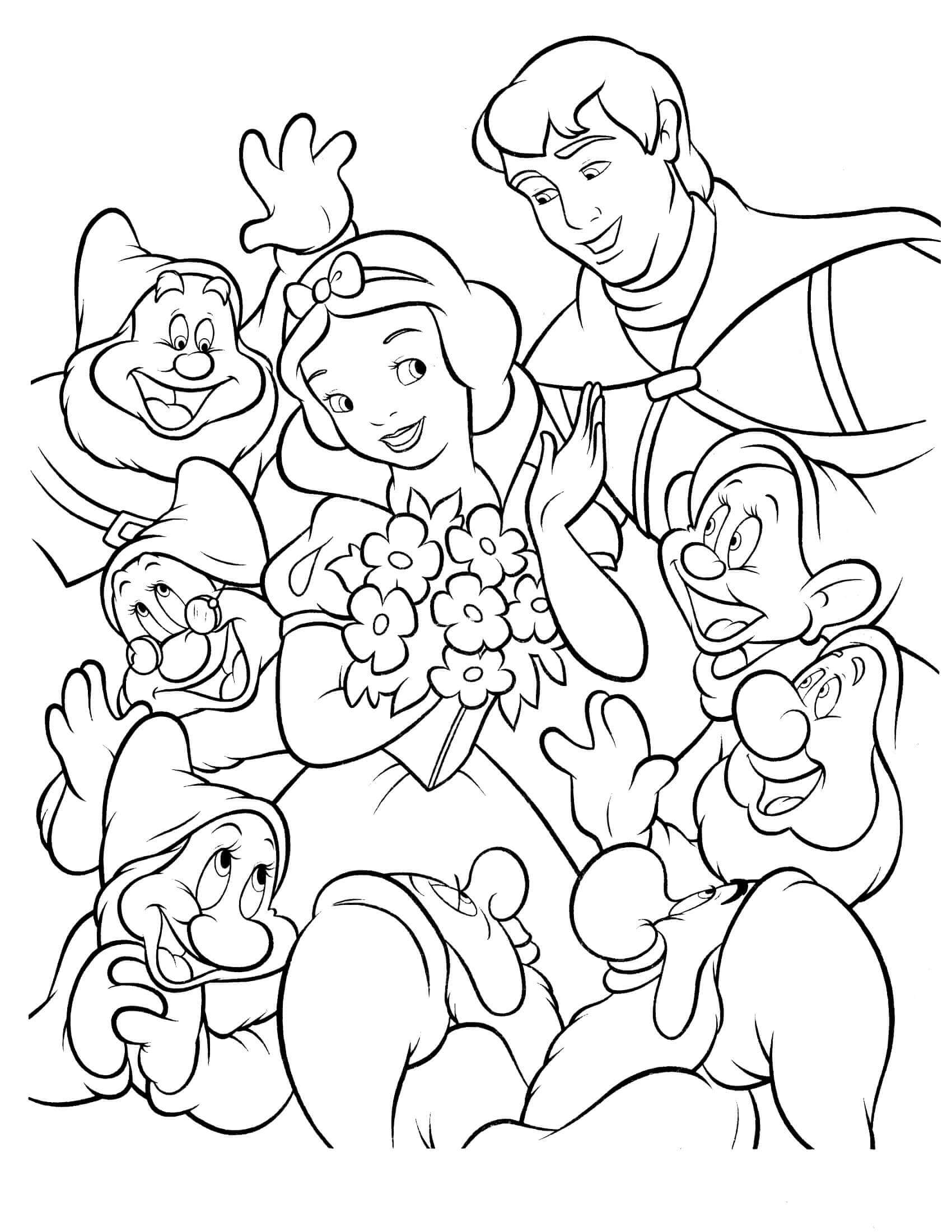 Blancanieves, el Príncipe y los Siete Enanitos