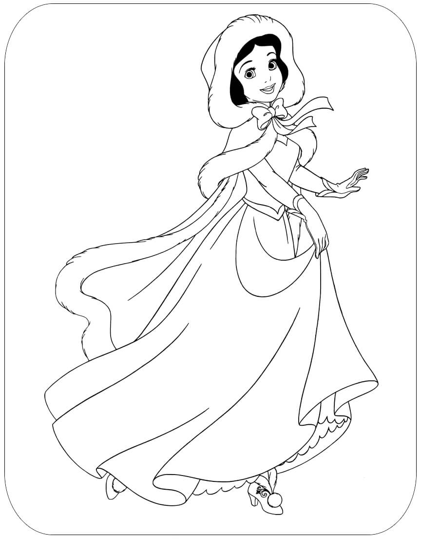 Blancanieves en Invierno