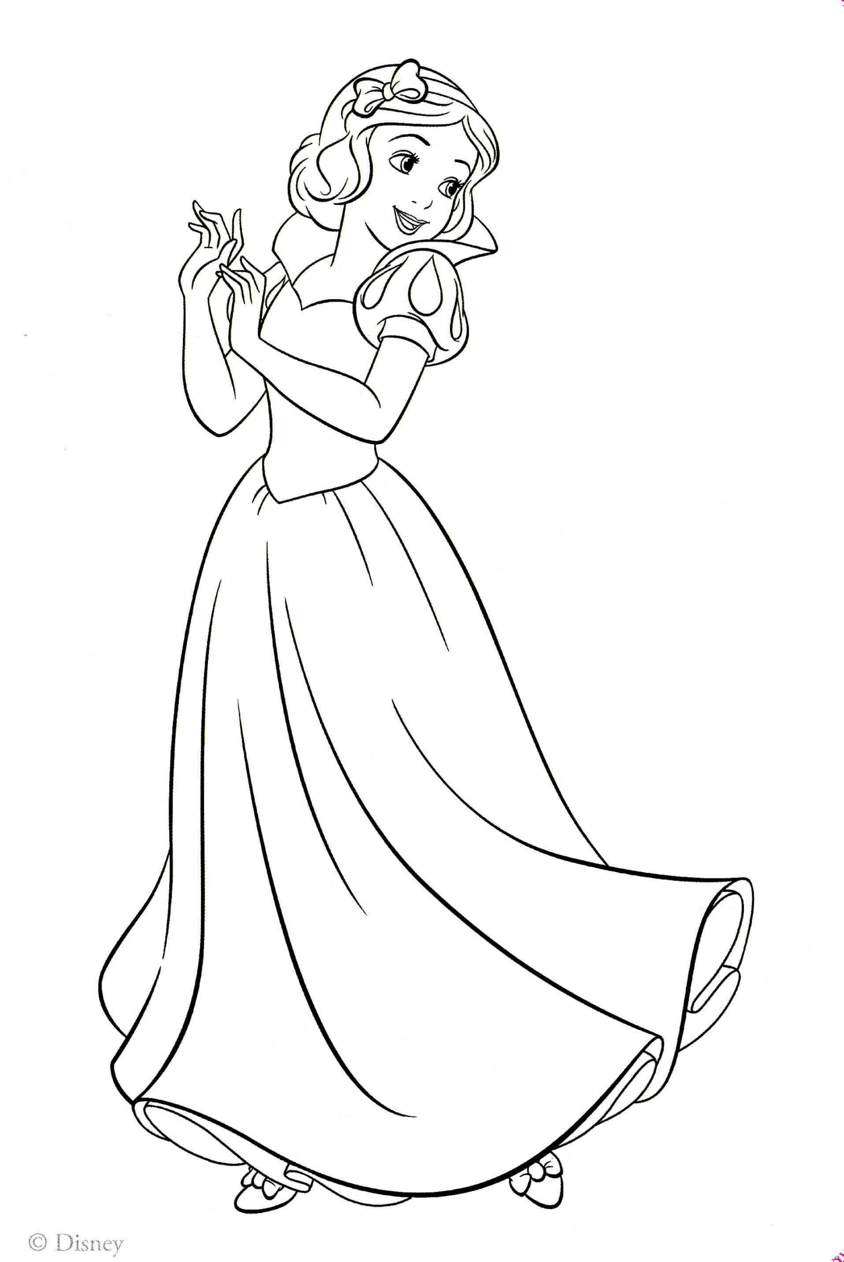 Blancanieves Sonriendo