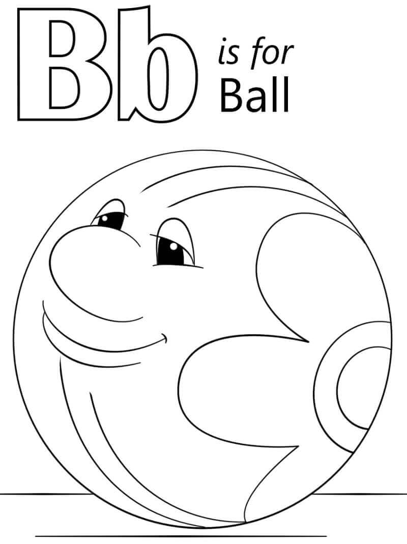 Bola Letra B