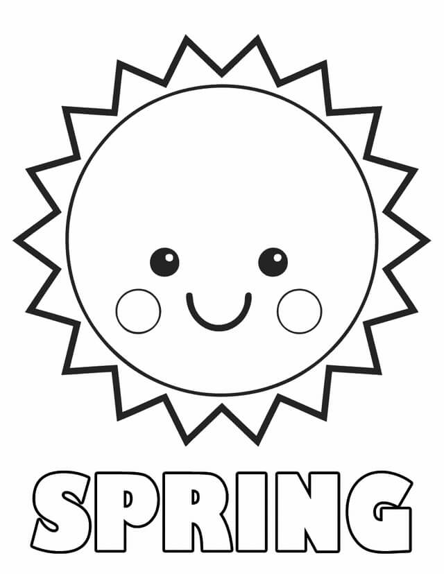 Bonito Sol en Primavera