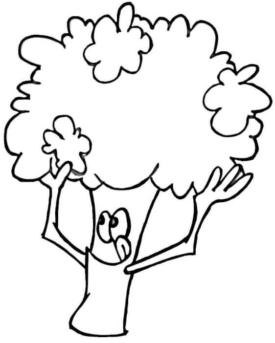 Brócoli de Dibujos Animados