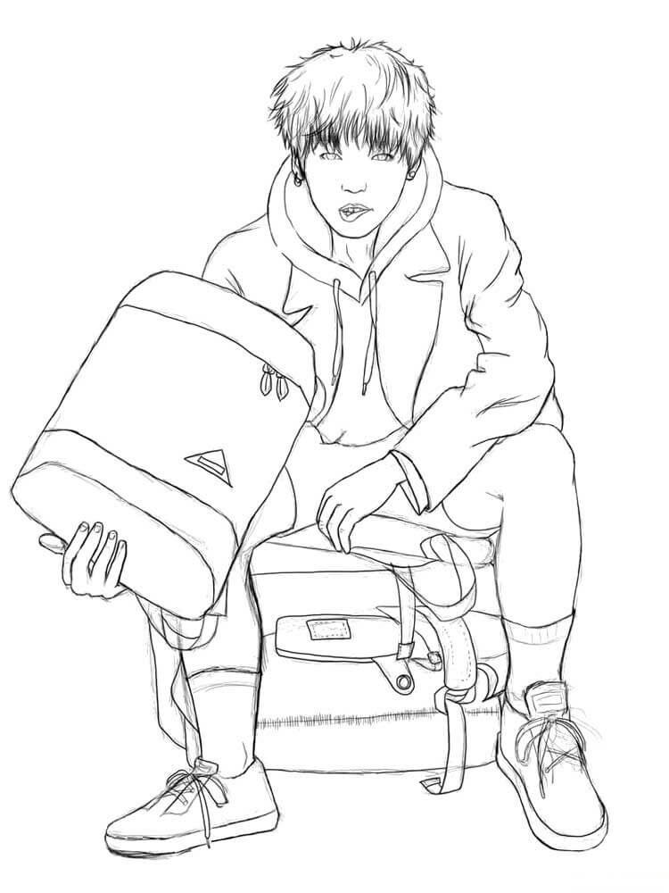 BTS Sentado
