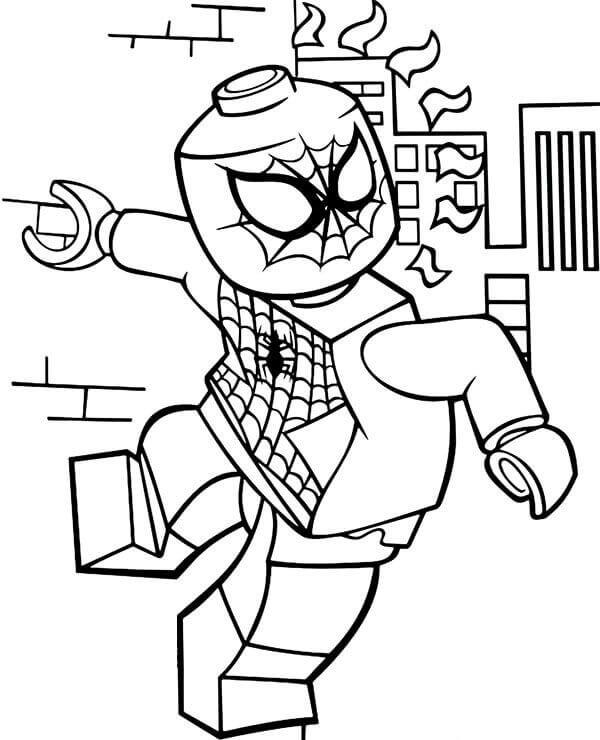 Buen Hombre Araña Lego
