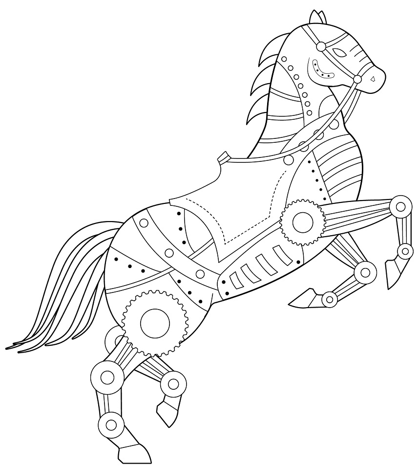 Caballo Steampunk