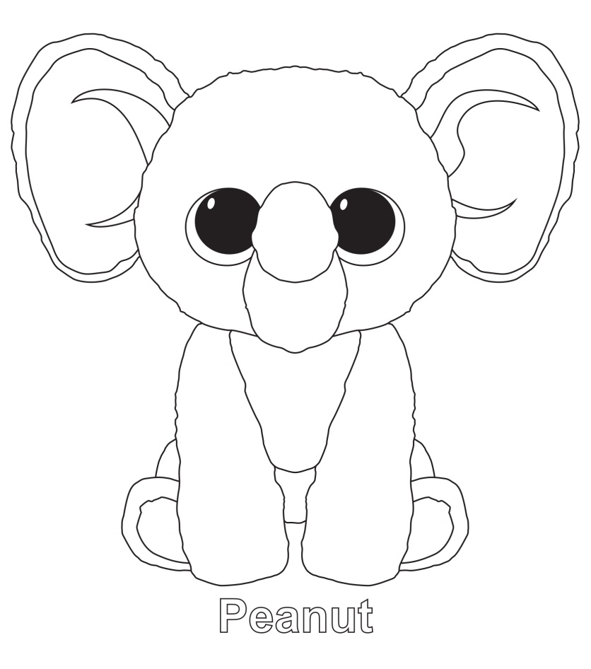 Cacahuete Beanie Boo