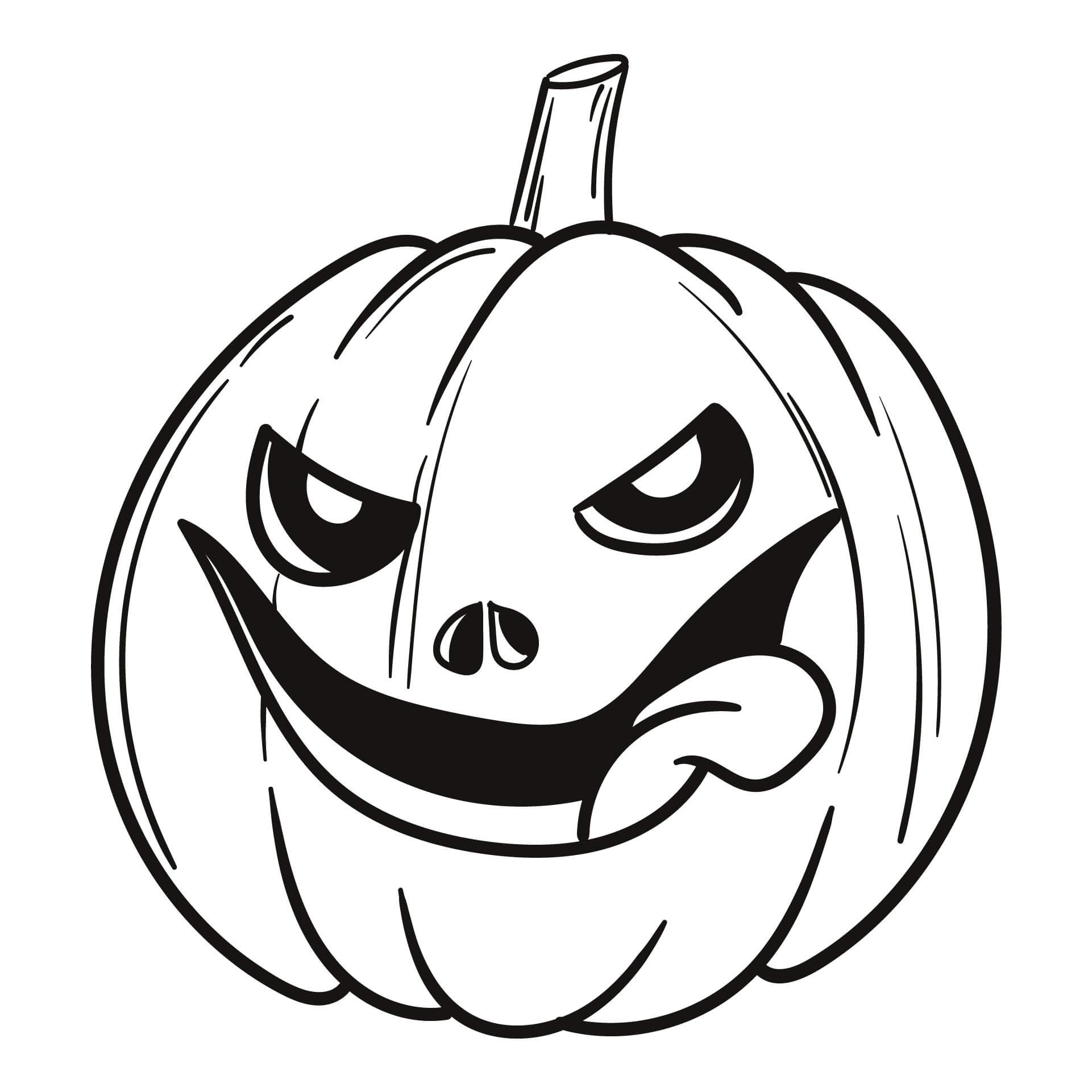 Calabaza de Dibujos Animados