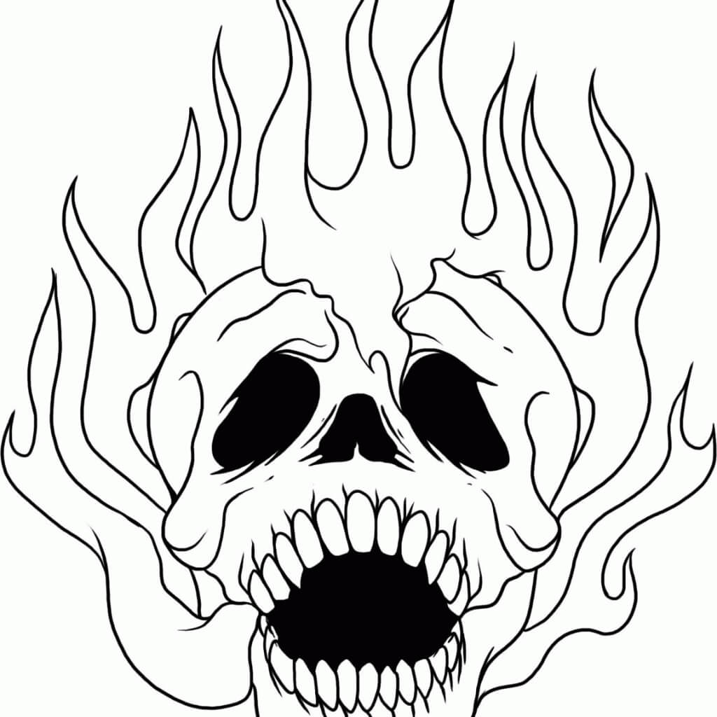 Calavera en el Corazón