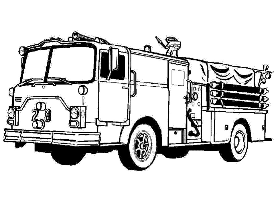 Camión de Bomberos Fresco