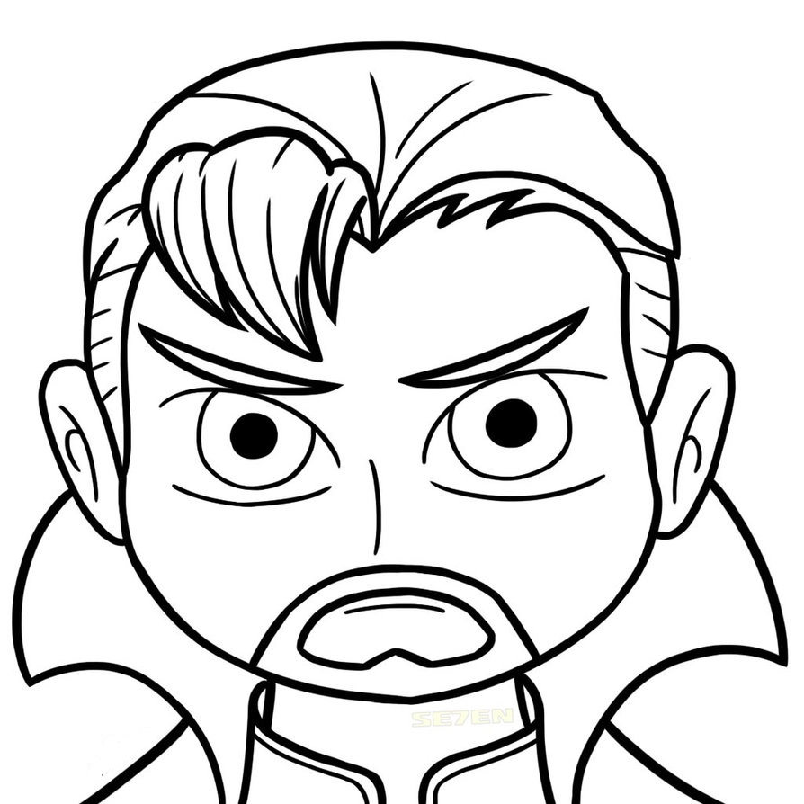 Cara Del Doctor Extraño