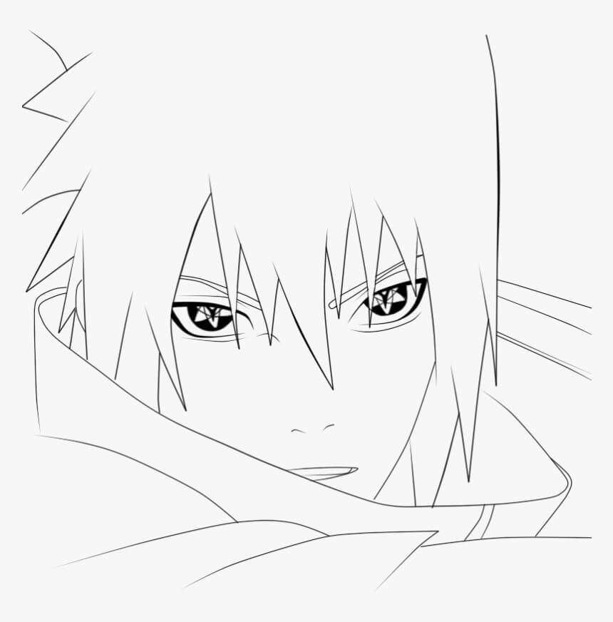 Cara Impresionante Sasuke