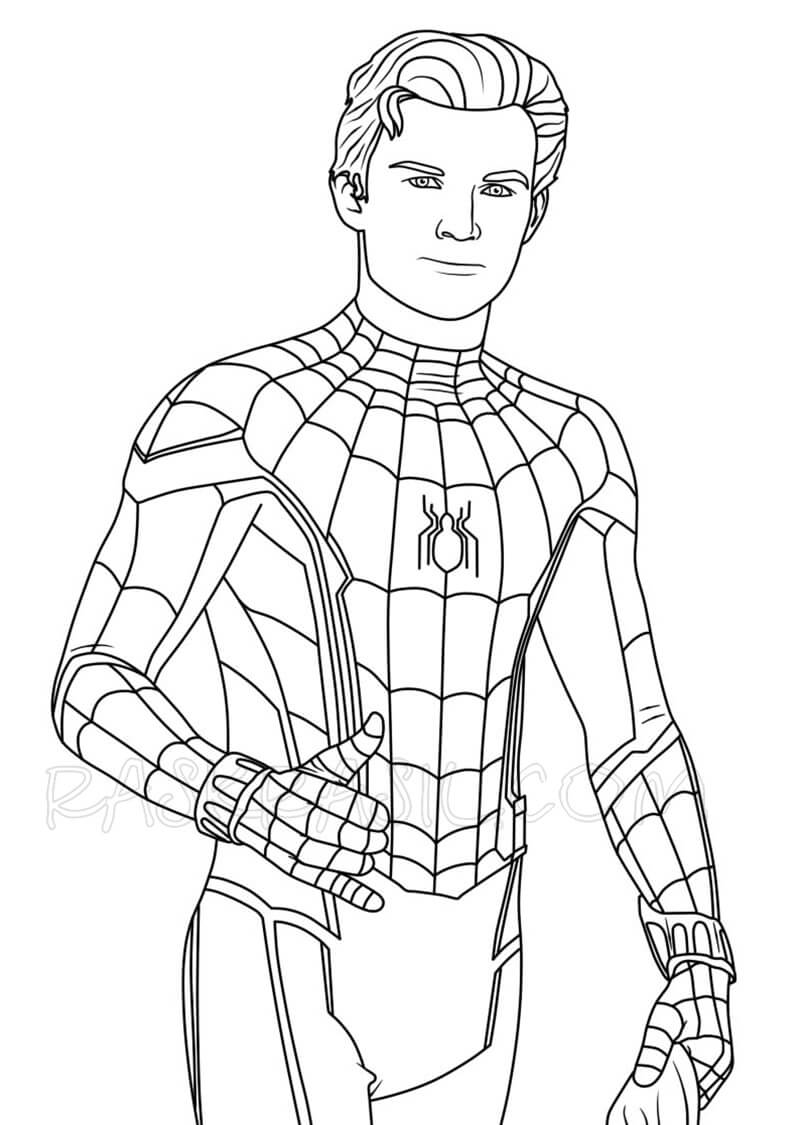 Cara Sonriente del Hombre Araña