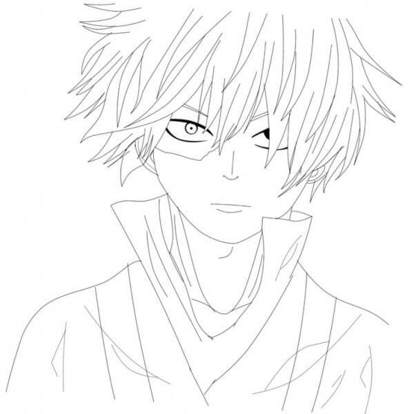 Cara Todoroki Sonriendo