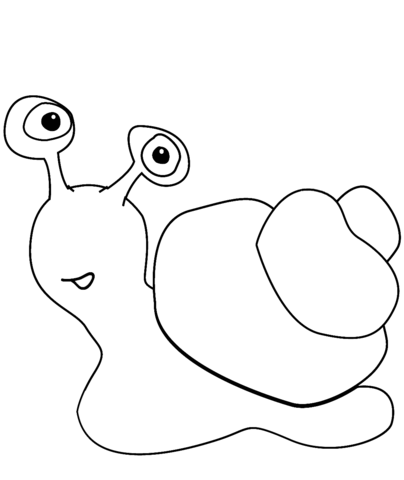 Caracol De Dibujos Animados