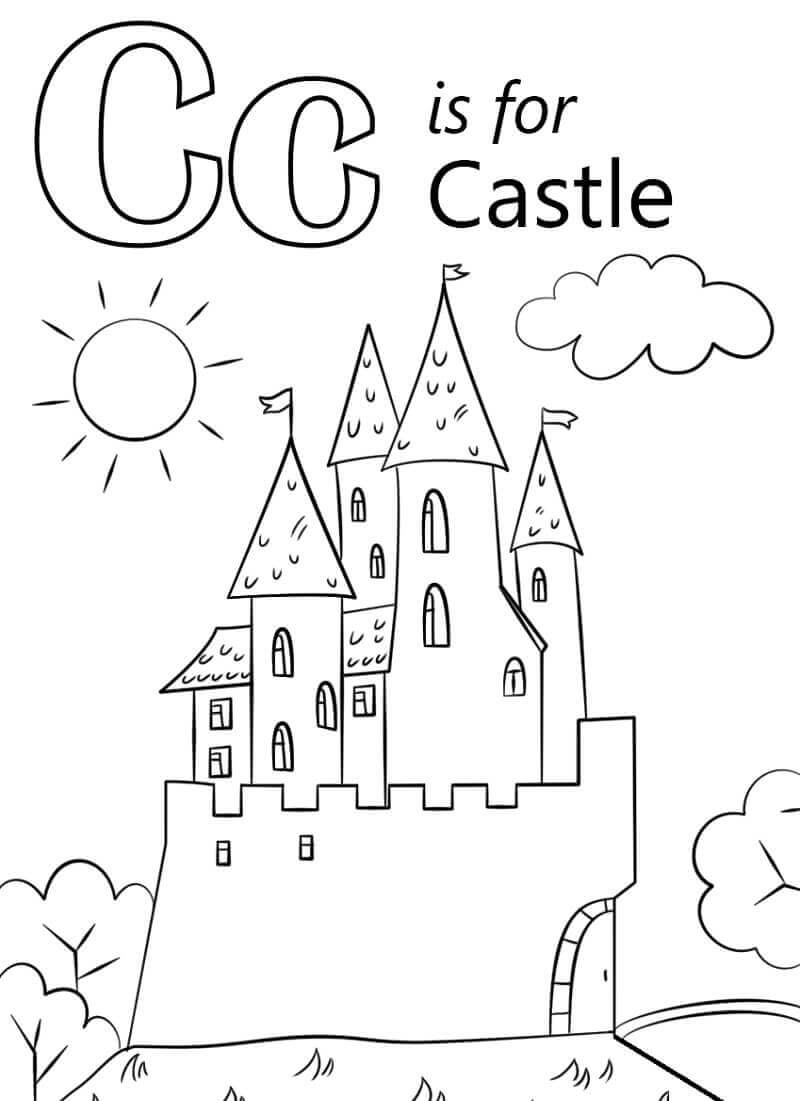 Castillo Letra C