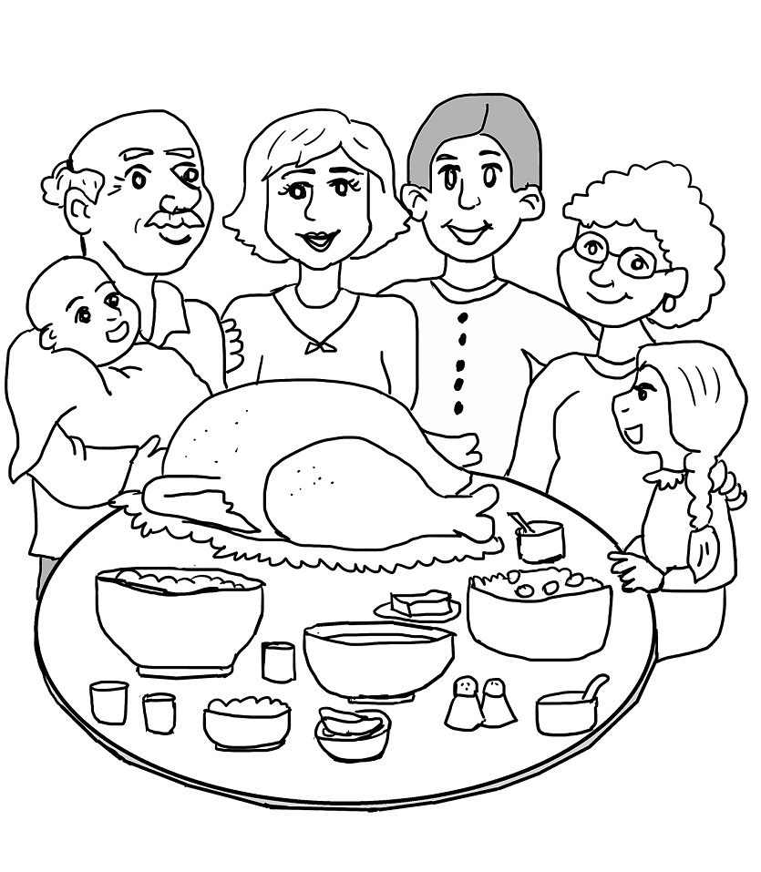Cena Familiar de Acción de Gracias