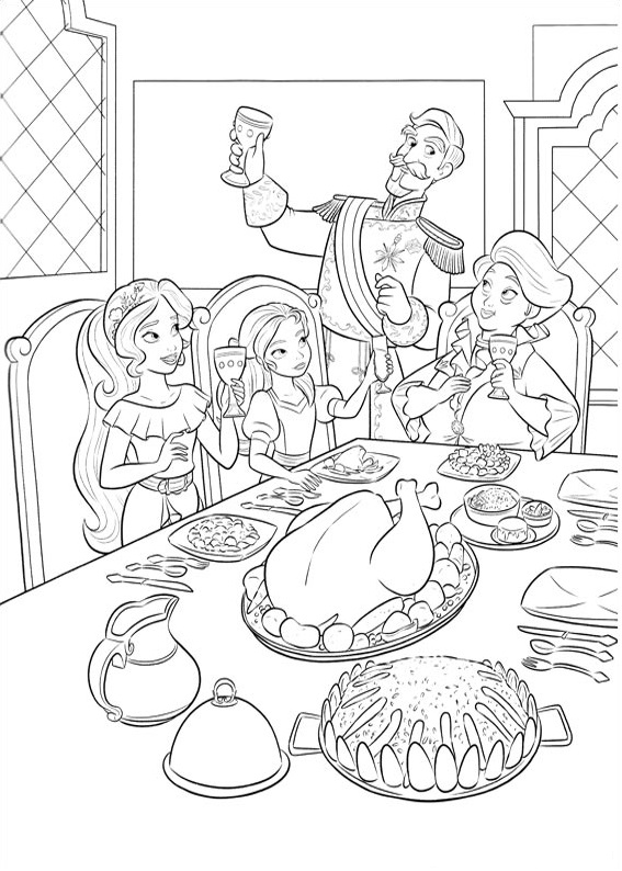 Cena Familiar De Elena