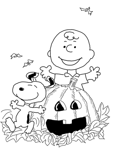 Charlie Y Snoopy Celebran Víspera De Todos Los Santos