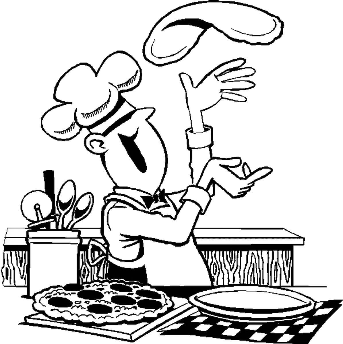 Chef de Pizza