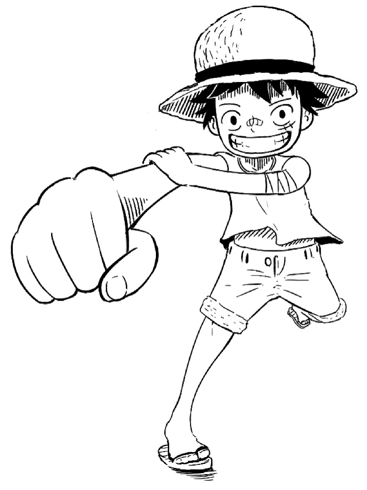 Chibi Divertido Luffy