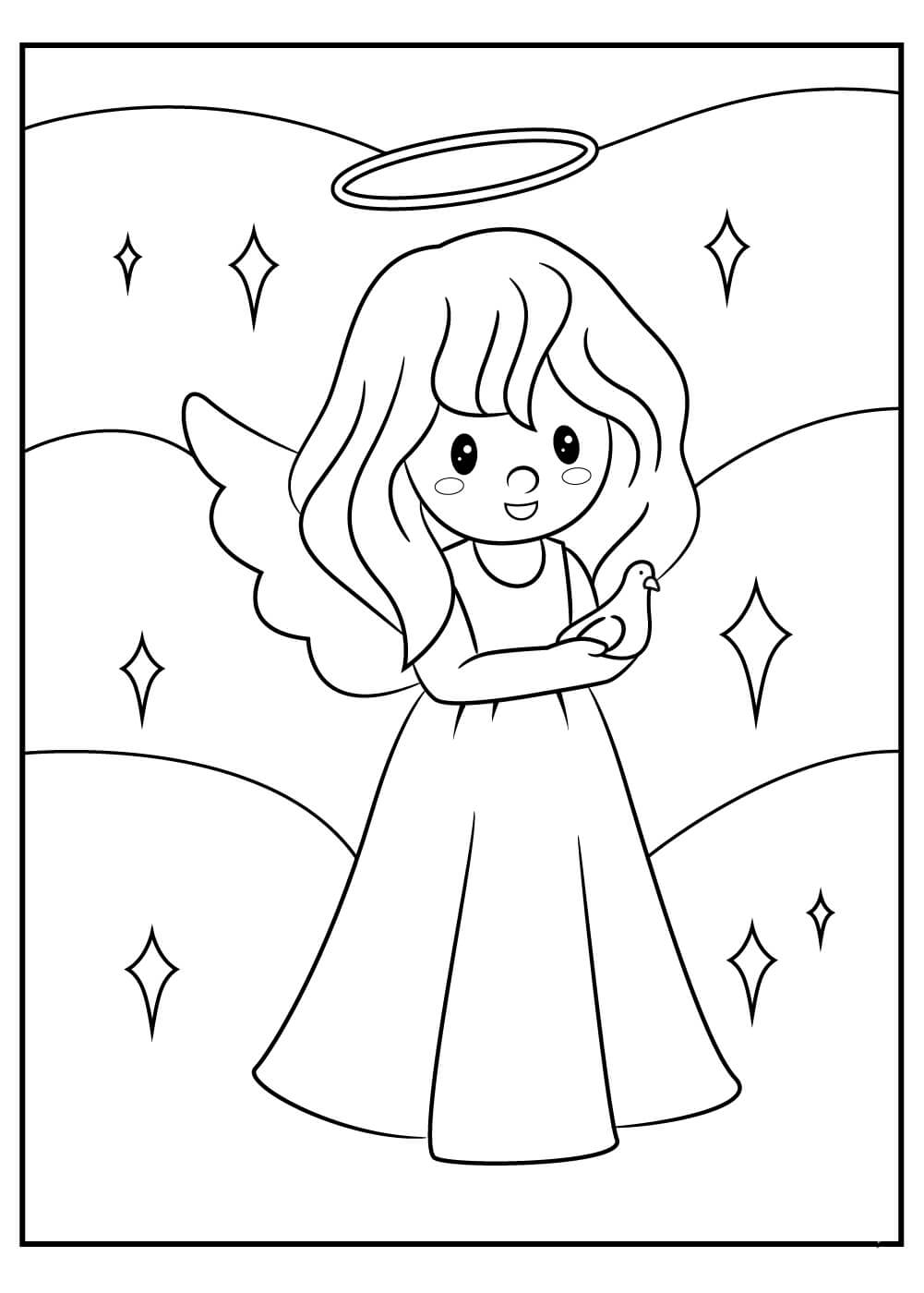Chica Divertida Ángel